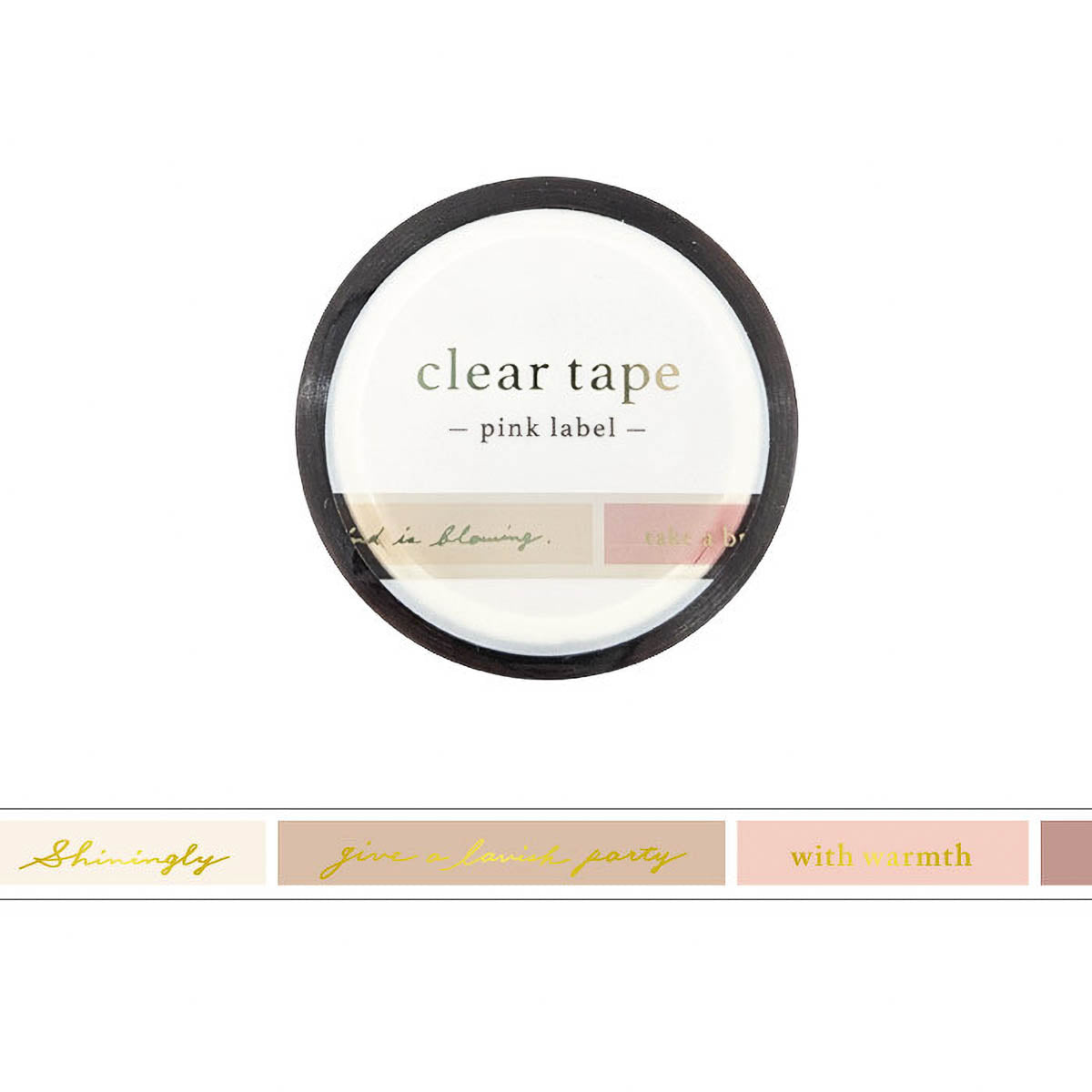 Decoration Tape - clear tape - 7mm - Serie 1