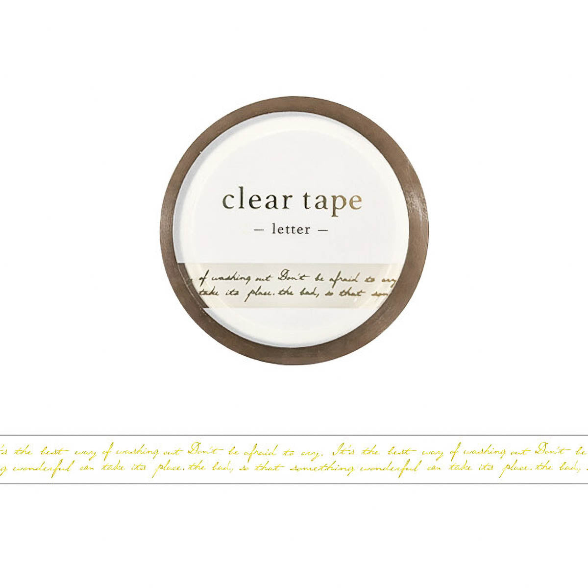 Decoration Tape - clear tape - 7mm - Serie 1