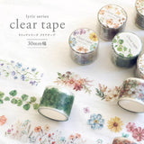 Decoration Tape - clear tape - 30 mm - Serie Lyric