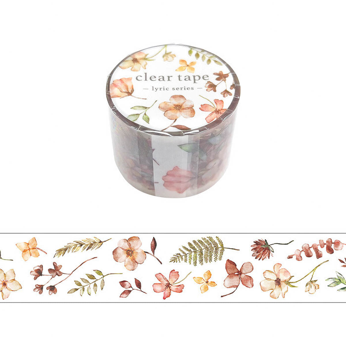 Decoration Tape - clear tape - 30 mm - Serie Lyric