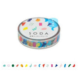 Decoration Tape - KING JIM - SODA - Basic - 10mm