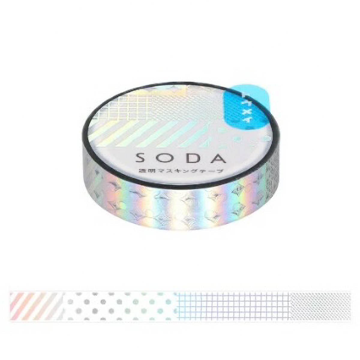 Decoration Tape - KING JIM - SODA - Foil - 10mm