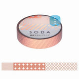 Decoration Tape - KING JIM - SODA - Foil - 10mm