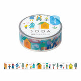 Decoration Tape - KING JIM - SODA - Basic - 15 mm