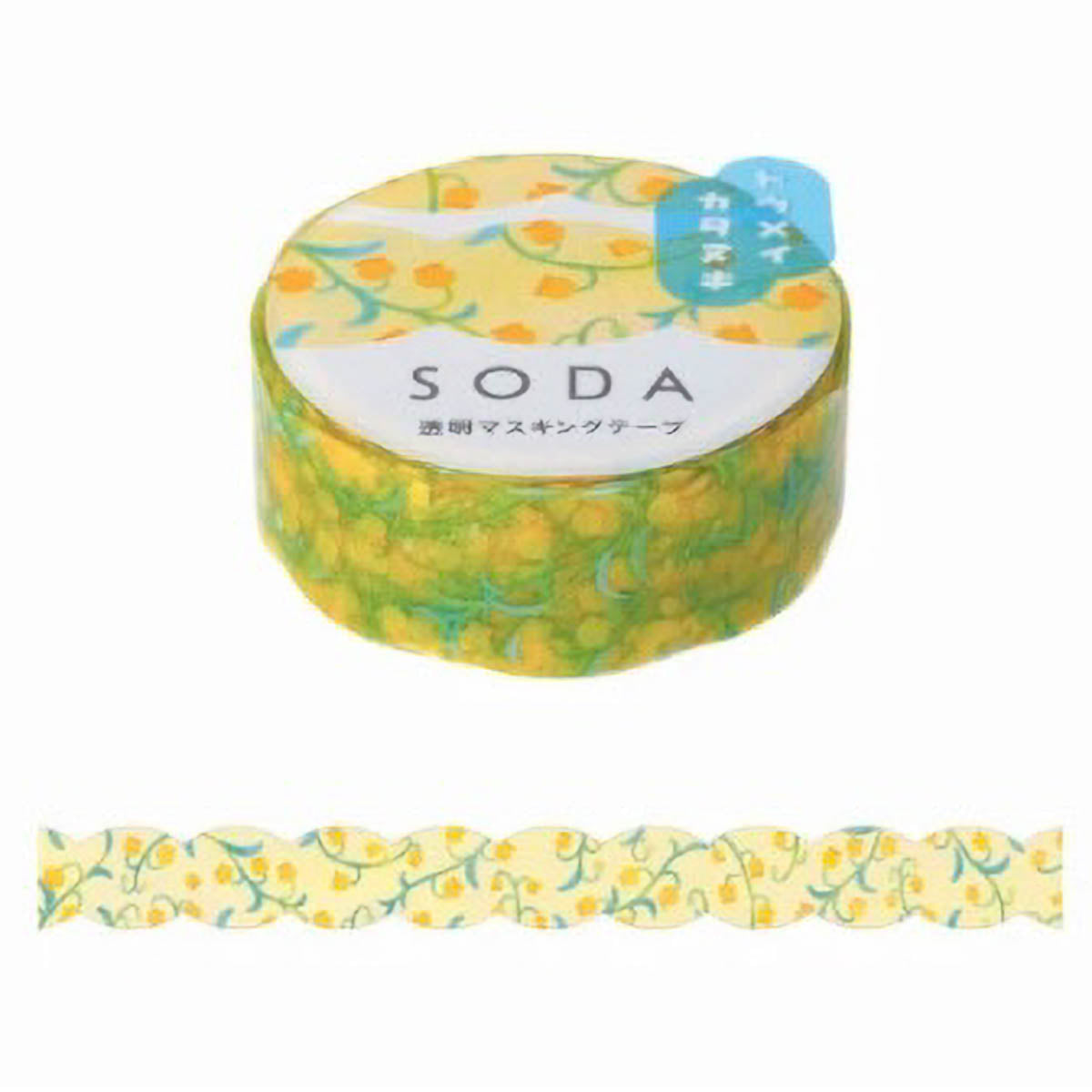 Decoration Tape - KING JIM - SODA - Die Cut - 15mm