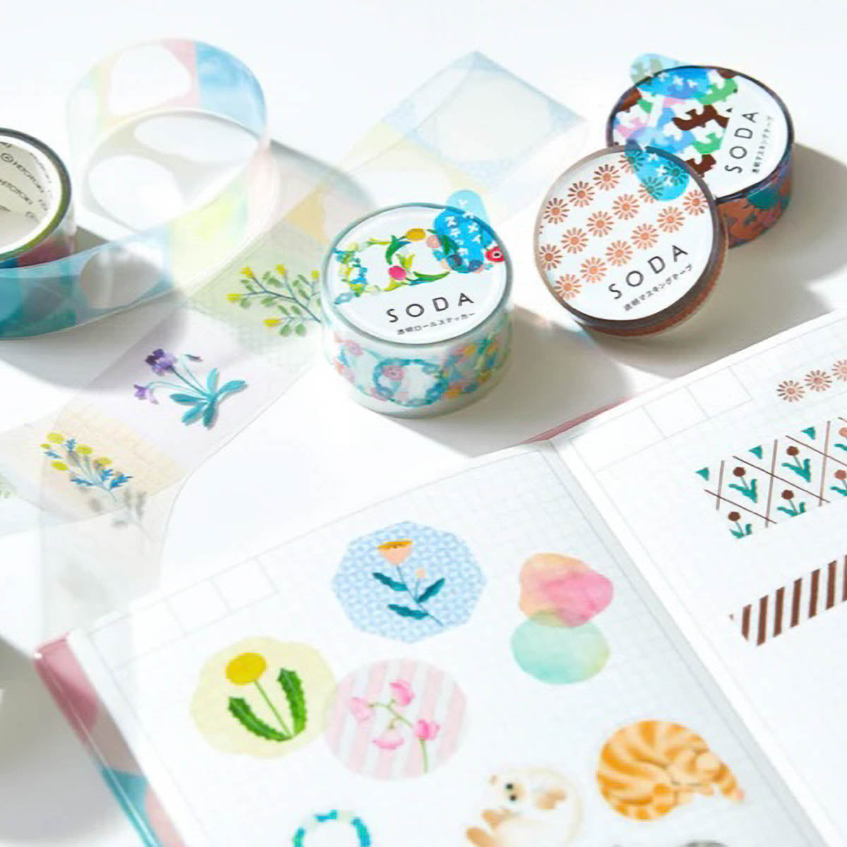 Decoration Tape - KING JIM - SODA - Die Cut - 20mm