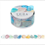 Decoration Tape - KING JIM - SODA - Die Cut - 20mm