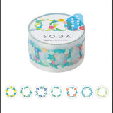 Decoration Tape - KING JIM - SODA - Sticker - 20mm