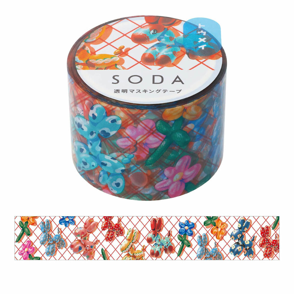 Decoration Tape - KING JIM - SODA - Basic - 30mm