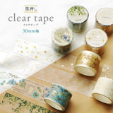 Decoration Tape - clear tape - 30 mm - Foil Stamping