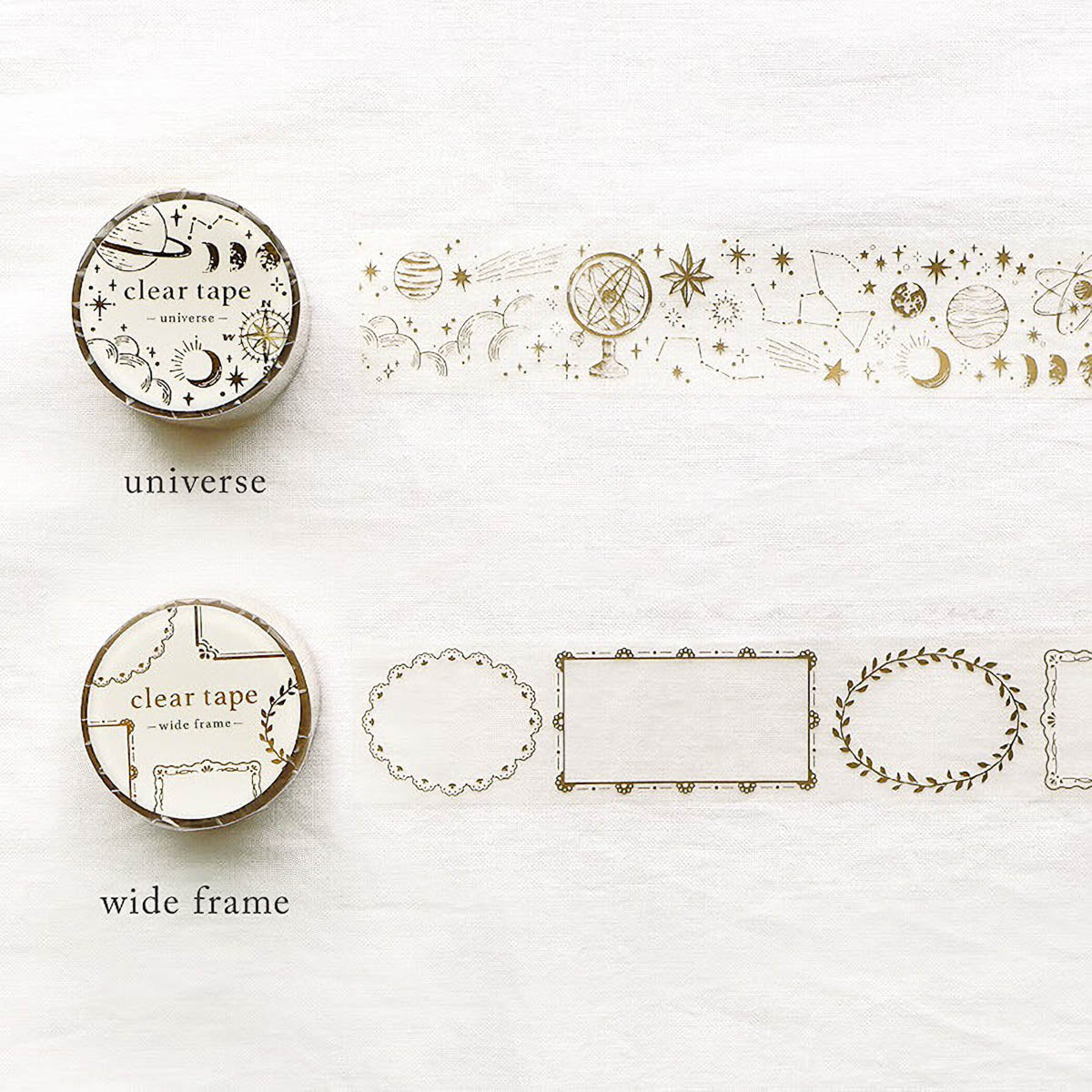 Decoration Tape - clear tape - 30 mm - Foil Stamping