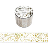 Decoration Tape - clear tape - 30 mm - Foil Stamping