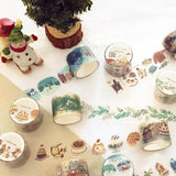 Decoration Tape - Clear Tape - Hokkori Life - 30mm