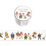 Decoration Tape - Clear Tape - Hokkori Life - 30mm