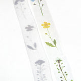 Decoration Tape - Somokka - Pressed Flowers - 20mm