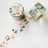 Decoration Tape - Clear Tape - Foil Stamping - 30mm - hokkori life