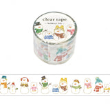 Decoration Tape - Clear Tape - Foil Stamping - 30mm - hokkori life