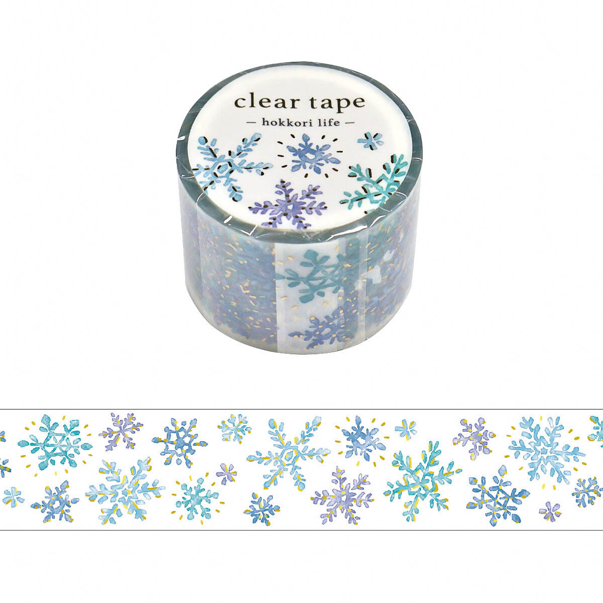 Decoration Tape - Clear Tape - Foil Stamping - 30mm - hokkori life