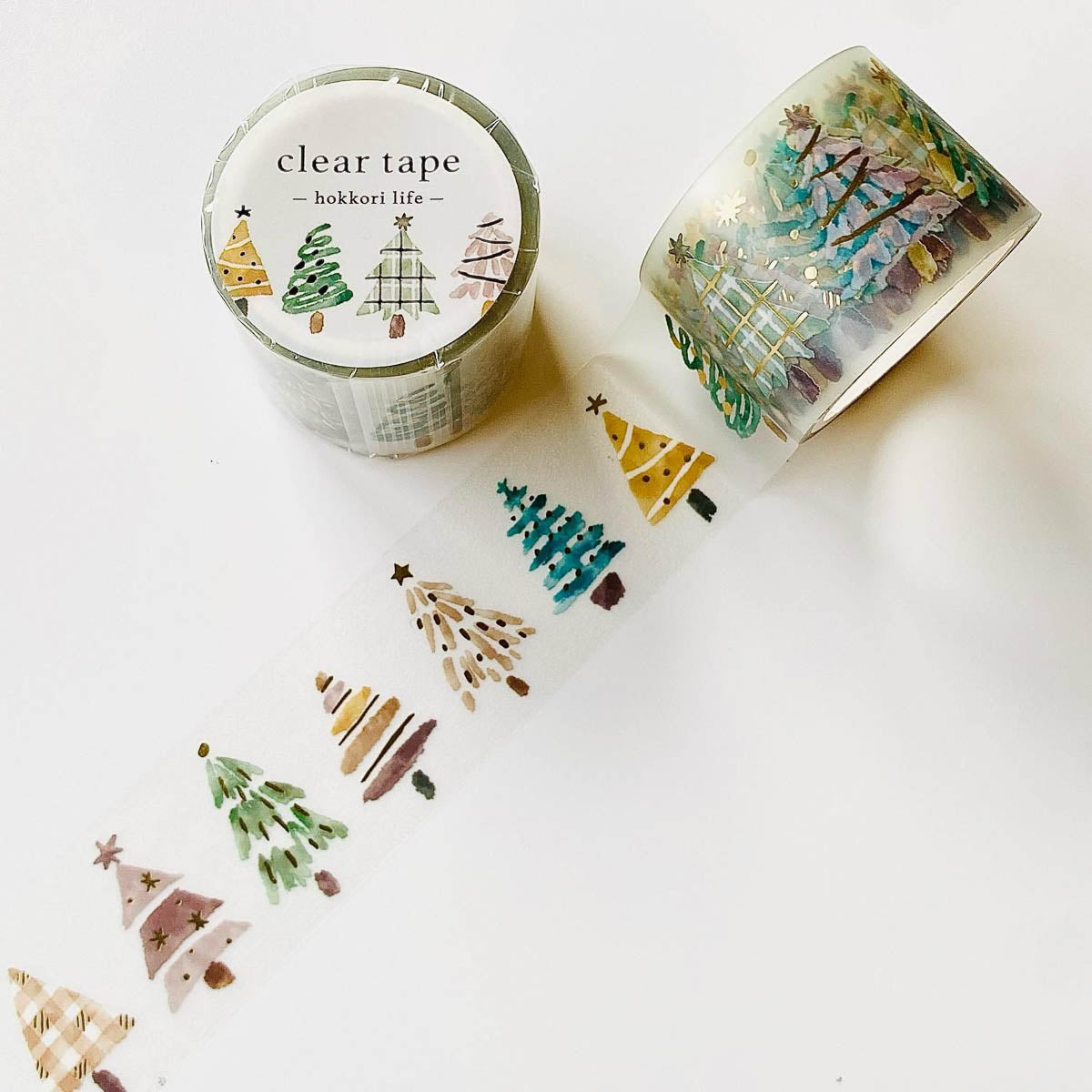 Decoration Tape - Clear Tape - Foil Stamping - 30mm - hokkori life