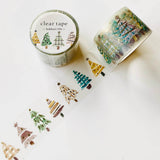 Decoration Tape - Clear Tape - Foil Stamping - 30mm - hokkori life