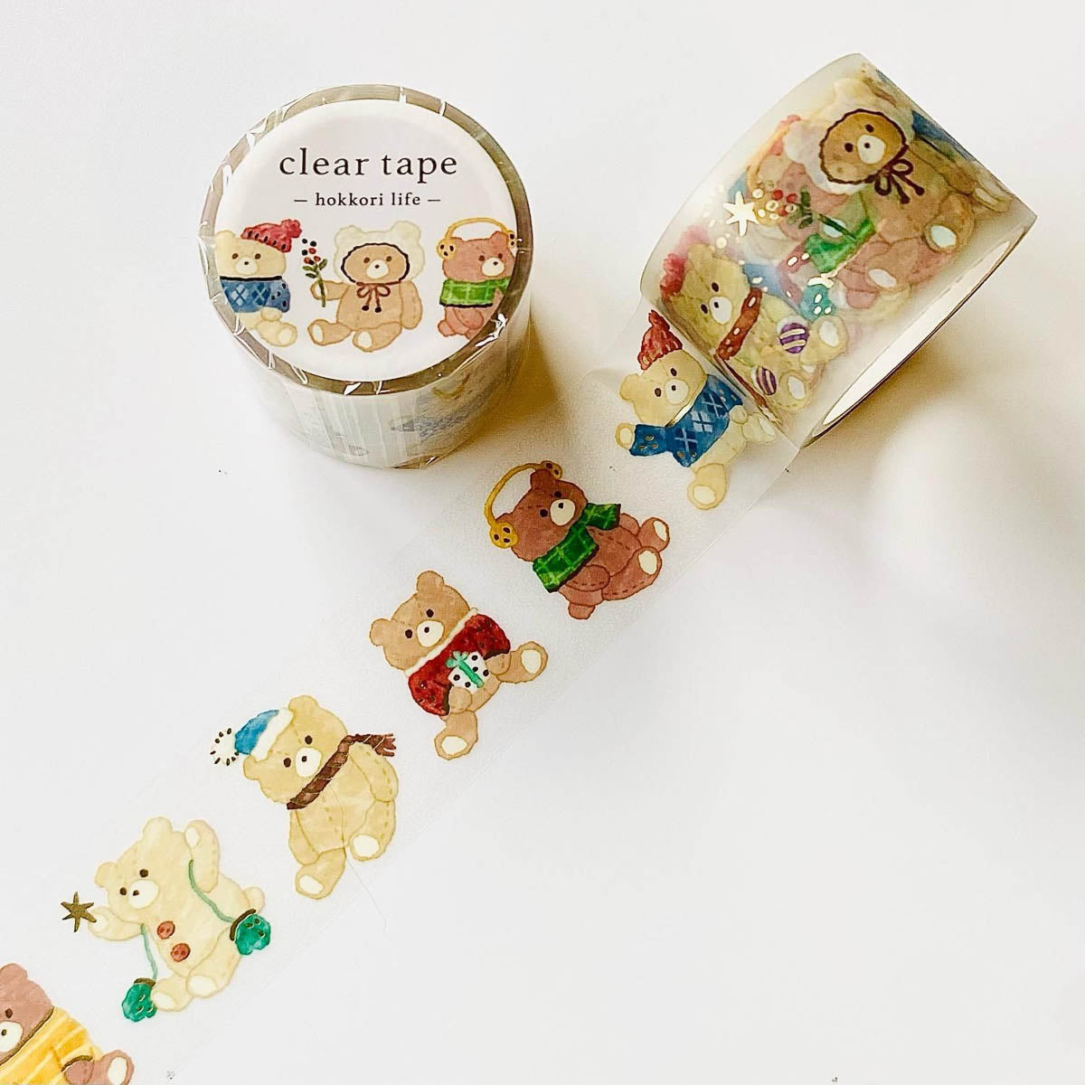 Decoration Tape - Clear Tape - Foil Stamping - 30mm - hokkori life