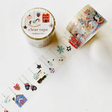 Decoration Tape - Clear Tape - Foil Stamping - 30mm - hokkori life