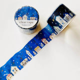 Decoration Tape - Clear Tape - Foil Stamping - 30mm - hokkori life