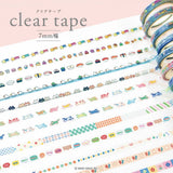 Decoration Tape - clear tape - Pop Icon - 7mm