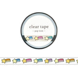 Decoration Tape - clear tape - Pop Icon - 7mm