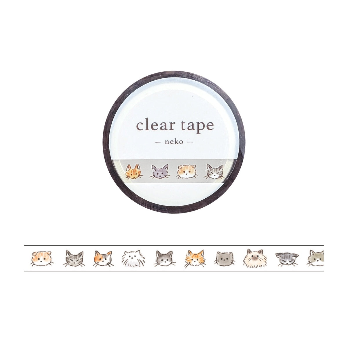 Decoration Tape - clear tape - 7mm - Serie 4