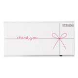 Briefumschlag - Geschenkumschlag - Thank you
