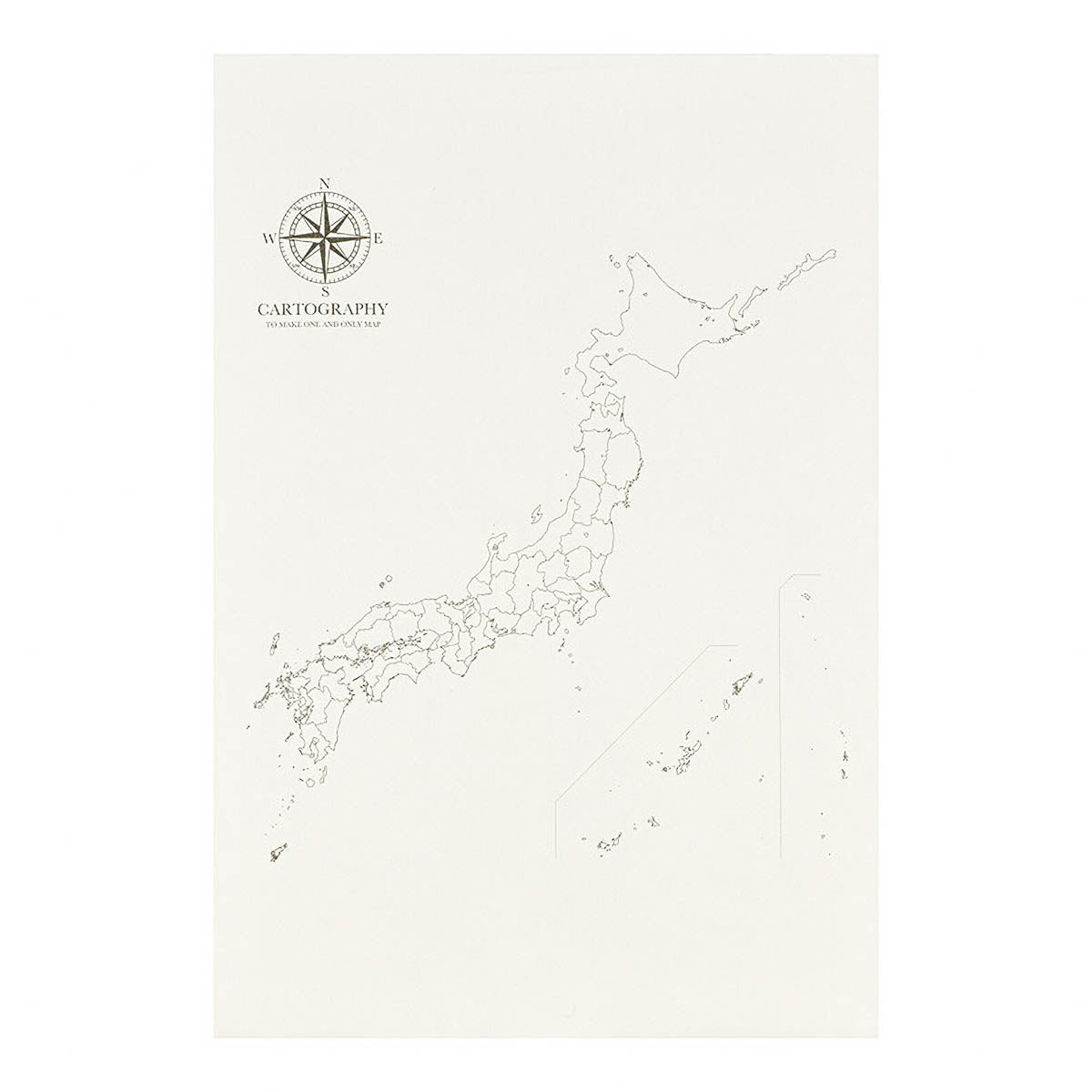 Briefumschlag - Cartography Map - Nippon