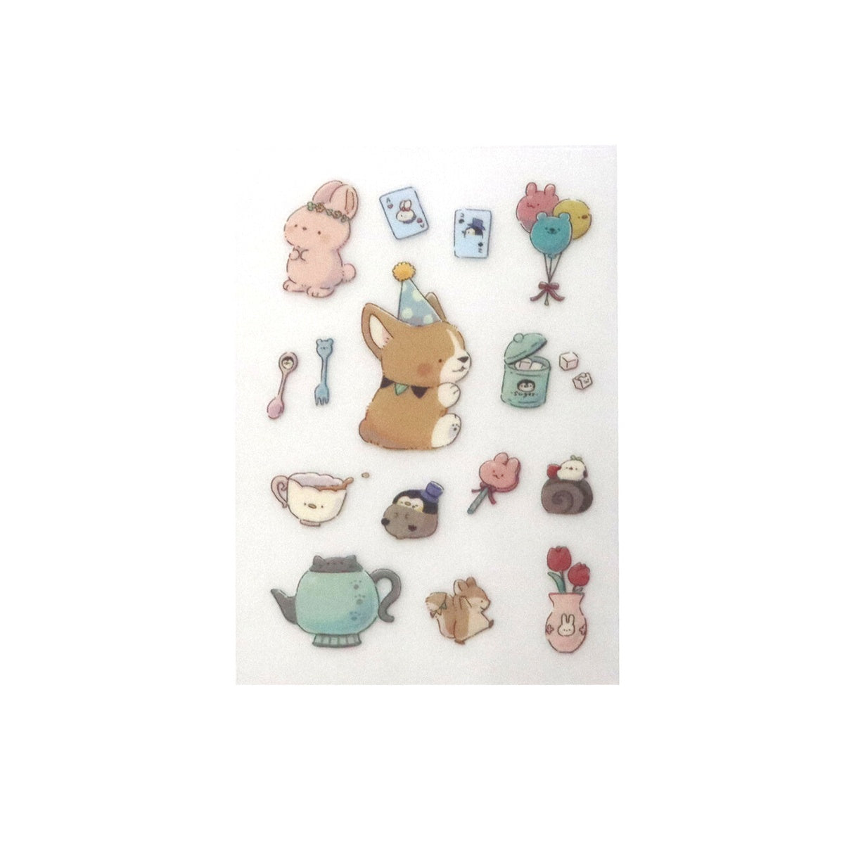 Stoffaufkleber - Fabric Transfer Sticker - Cute Animals