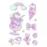 Stoffaufkleber - Fabric Transfer Sticker - Pastel Phantasy