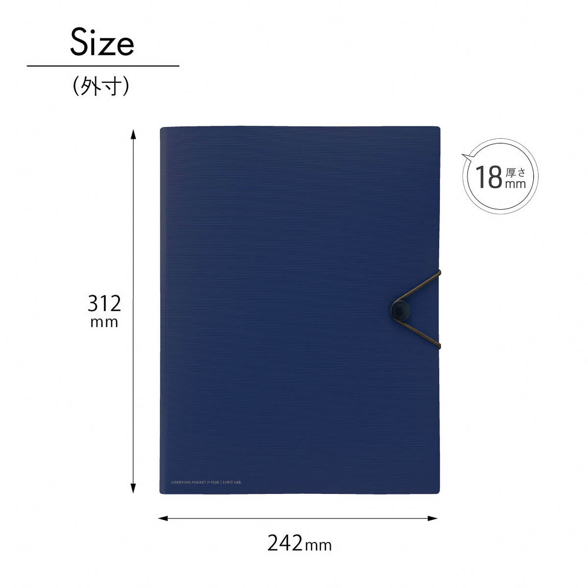 Ordner - LIHIT LAB - SMART FIT - Carrying Pocket - A4