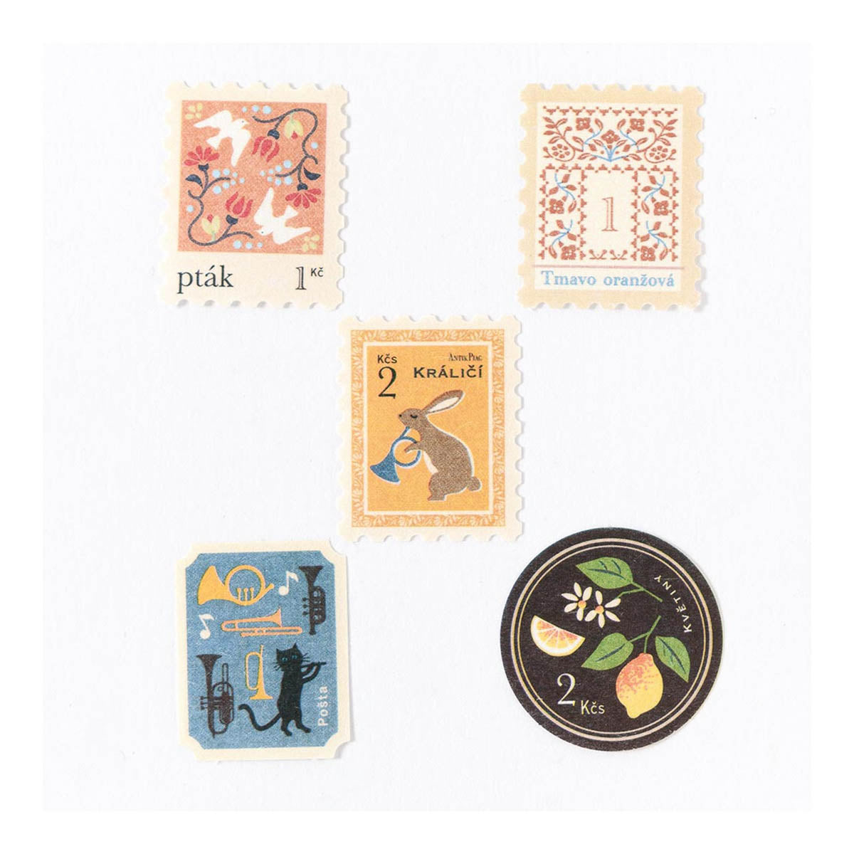 Flockensticker - Antique - Flockensticker