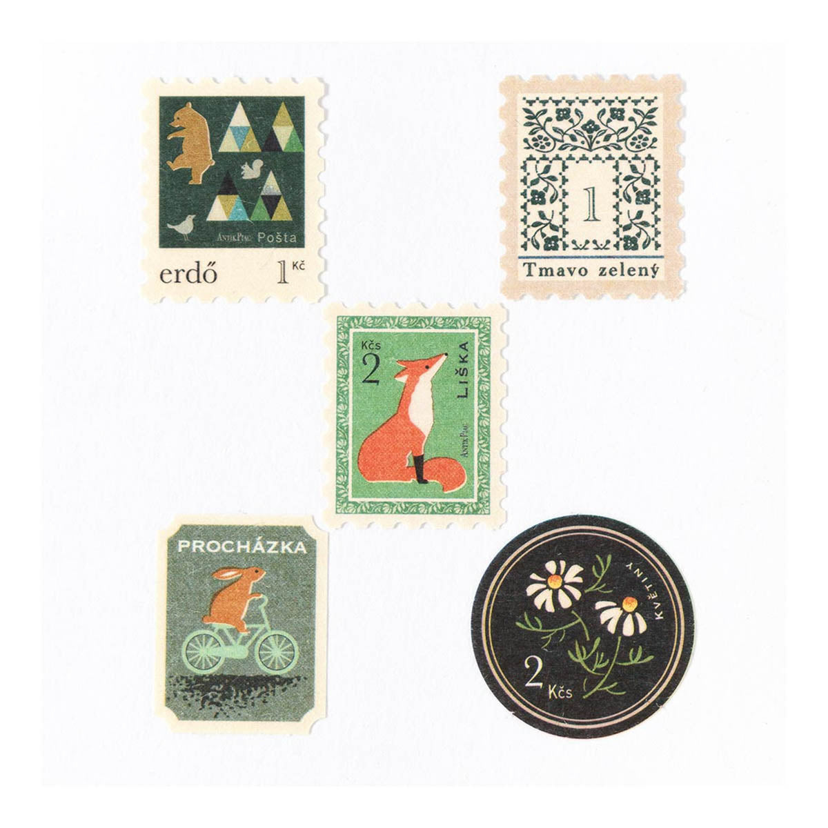 Flockensticker - Antique - Flockensticker