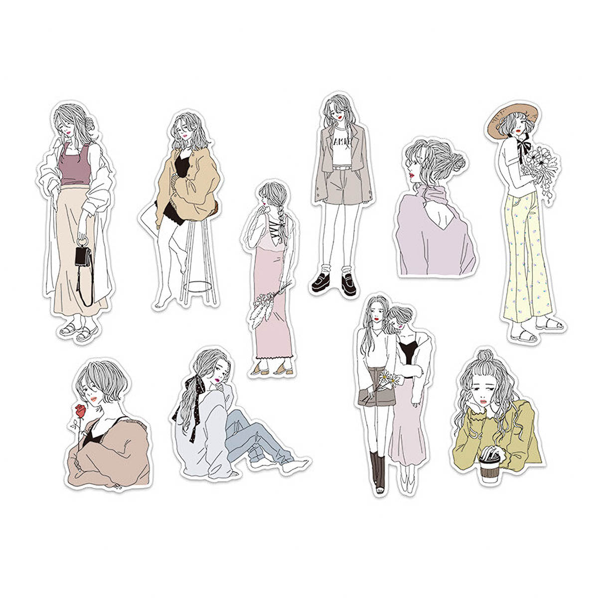 Flockensticker - Amie Sticker - Serie 2