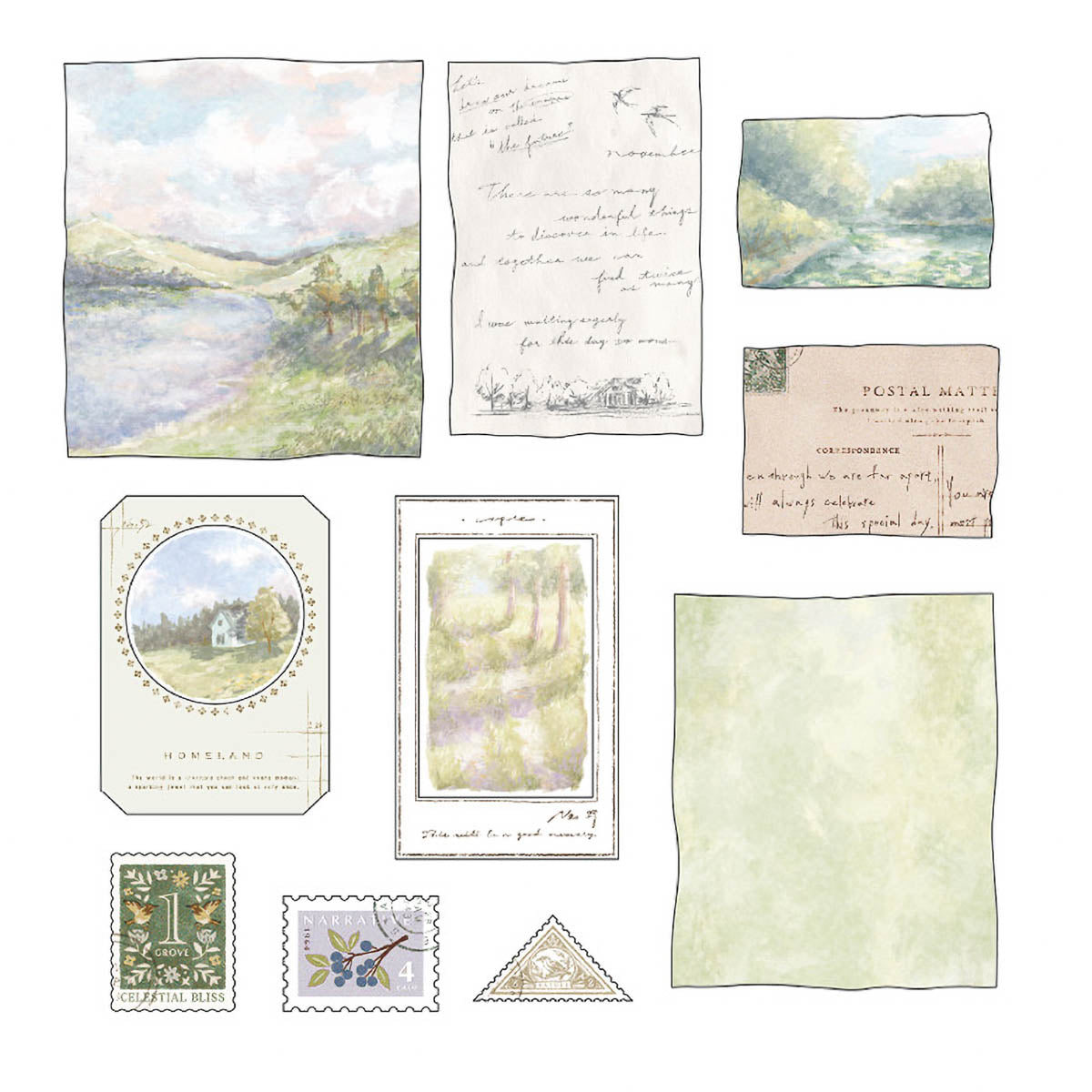 Flockensticker - Landscape