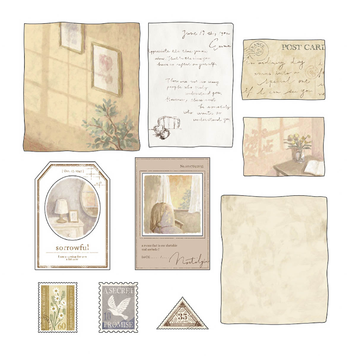 Flockensticker - Landscape