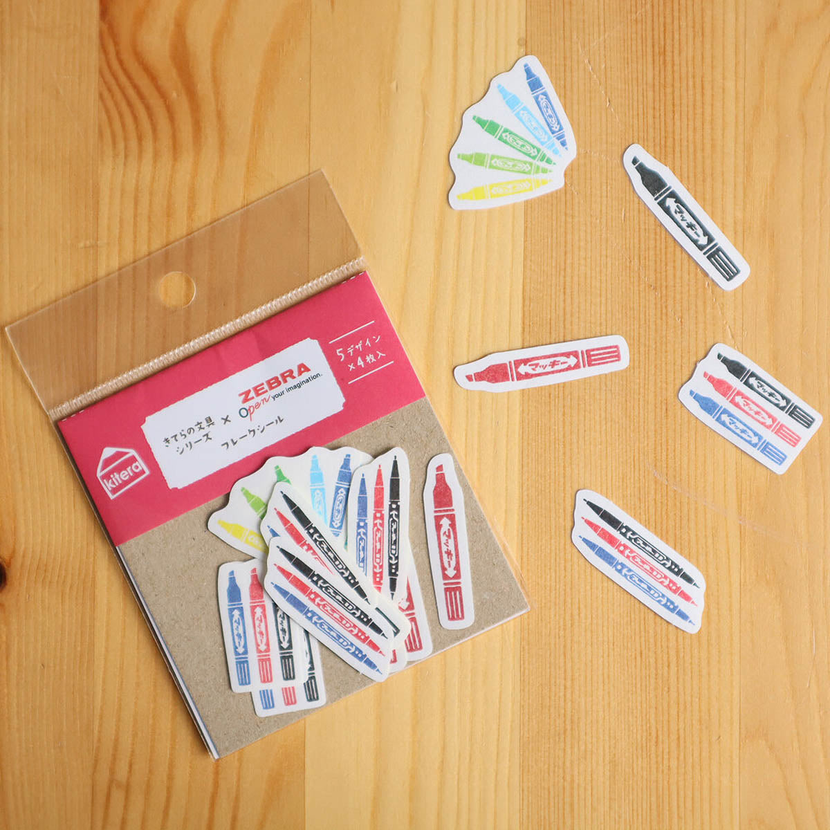 Flockensticker - Kitera - Stationery
