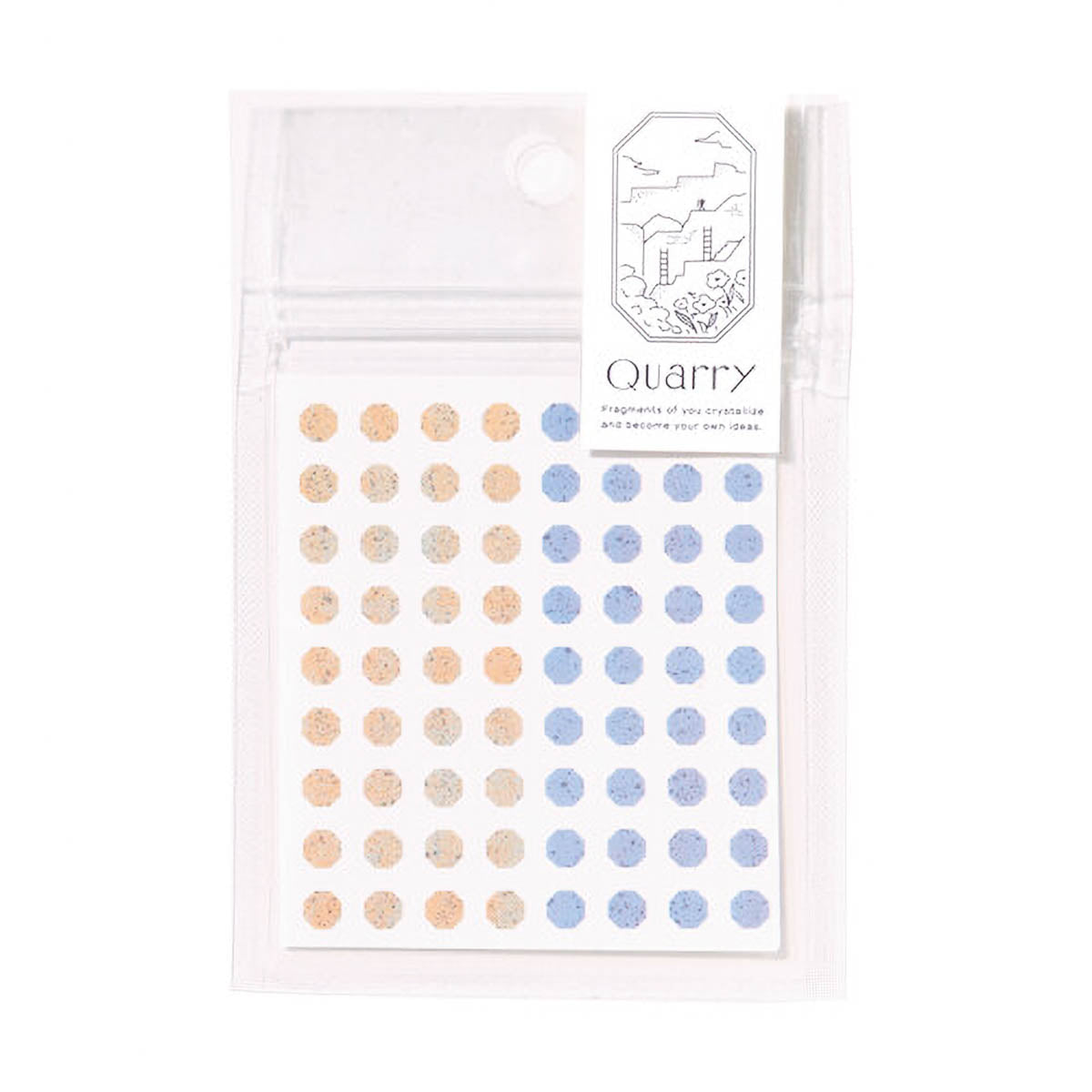 Flockensticker - Quarry Tiny Stone Seal - Mix