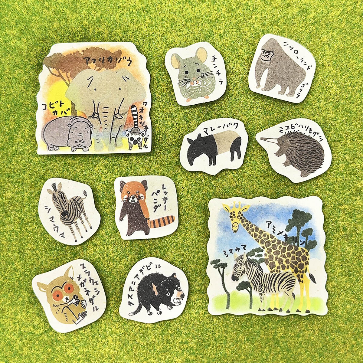 Flockensticker - Shinzi Katoh - Endangered Species - Serie 1