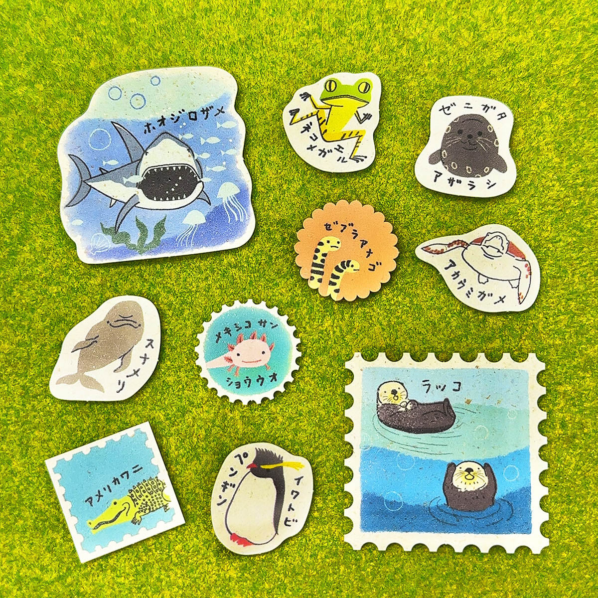 Flockensticker - Shinzi Katoh - Endangered Species - Serie 1