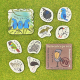 Flockensticker - Shinzi Katoh - Endangered Species - Serie 1