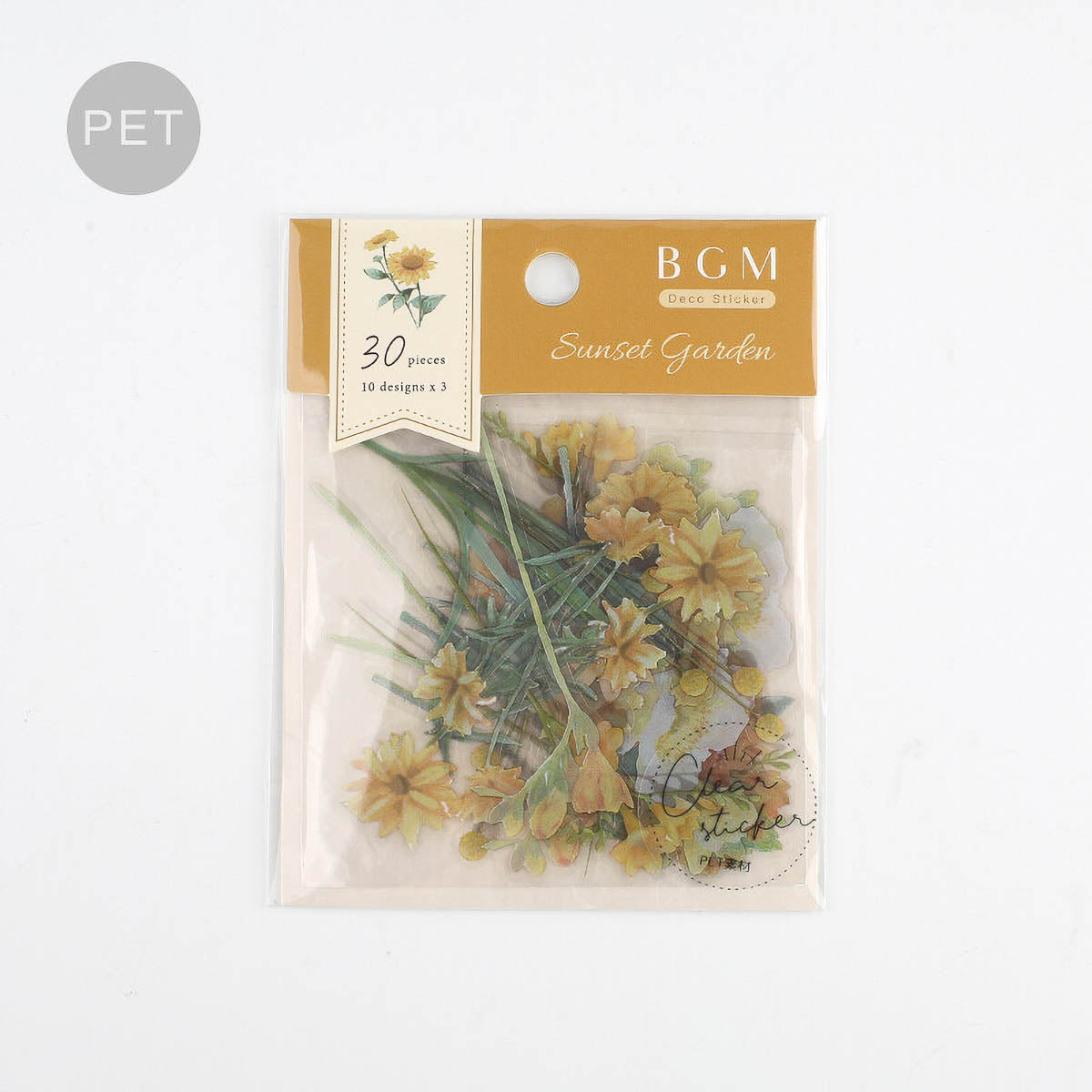 Flockensticker - BGM - Sunset Garden