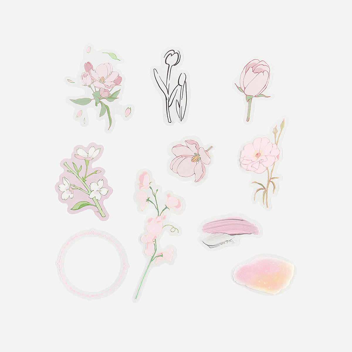 Flockensticker - BGM - The flowers bloom