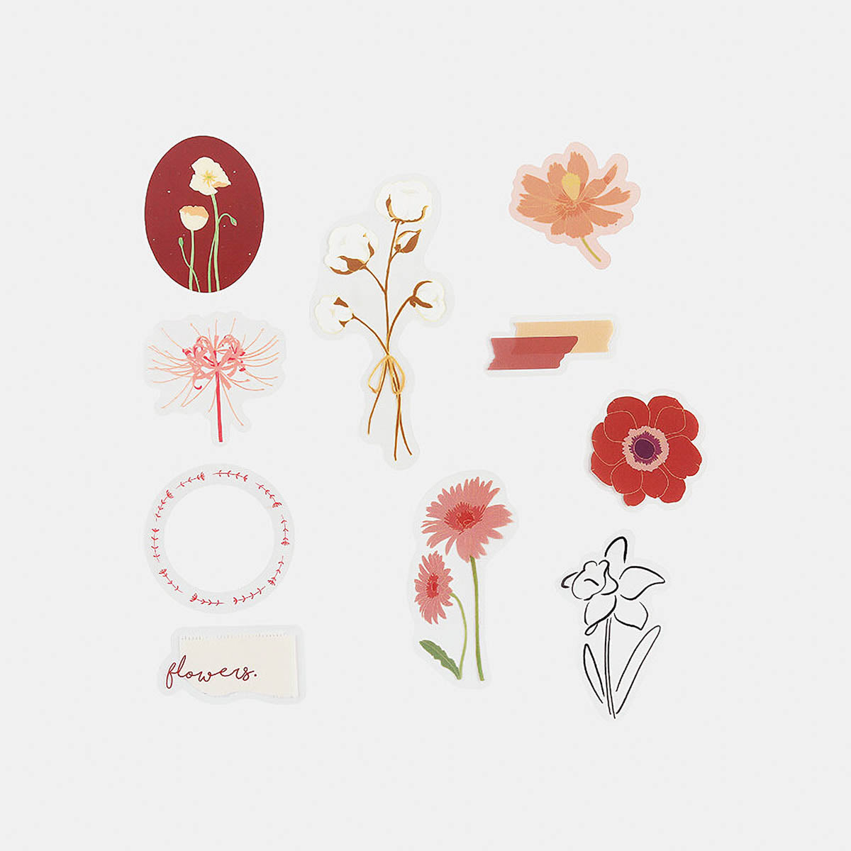 Flockensticker - BGM - The flowers bloom