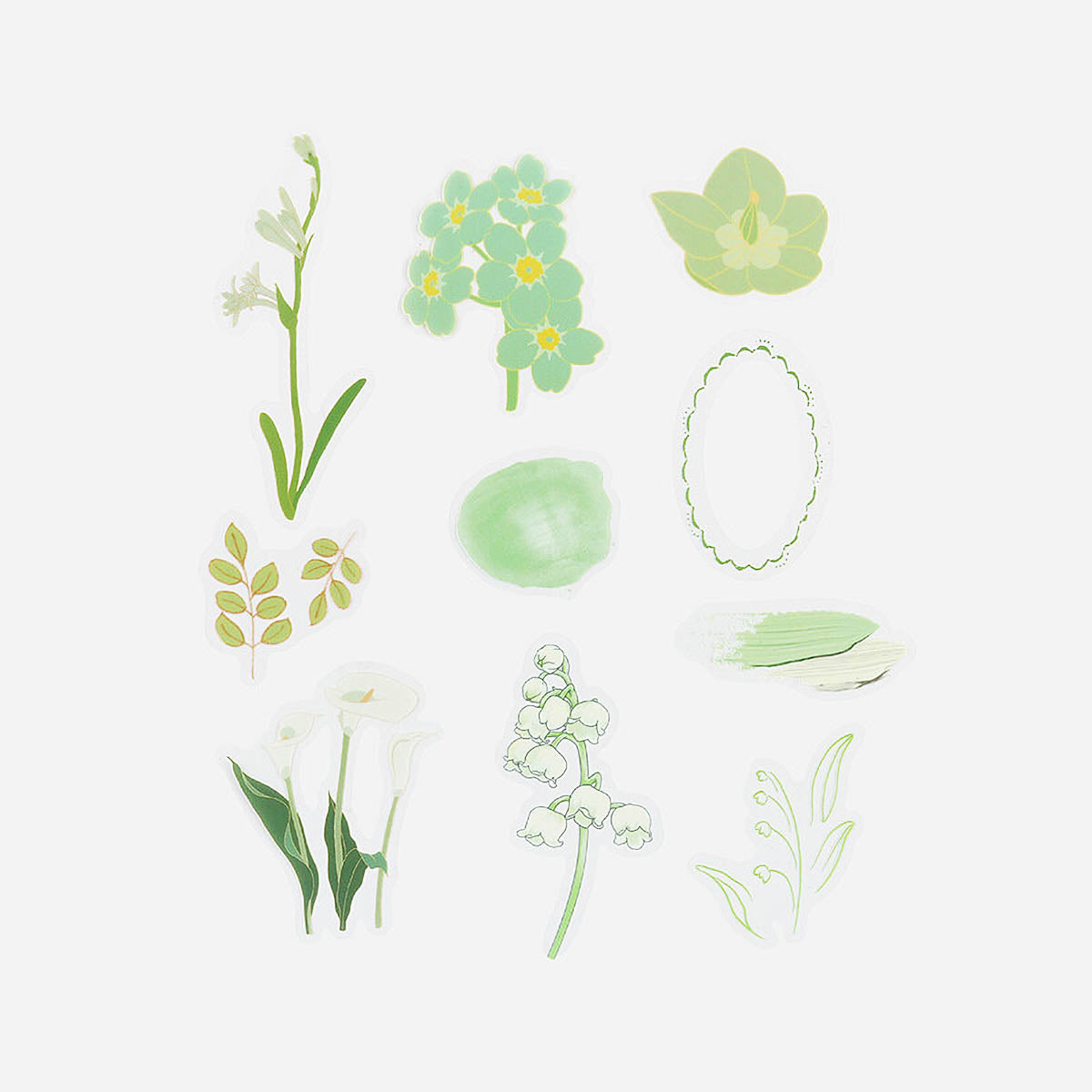 Flockensticker - BGM - The flowers bloom