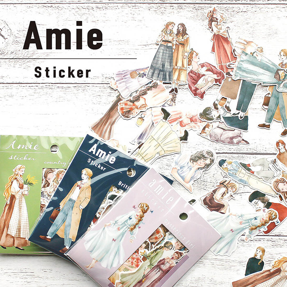 Flockensticker - Amie Sticker - Serie 2